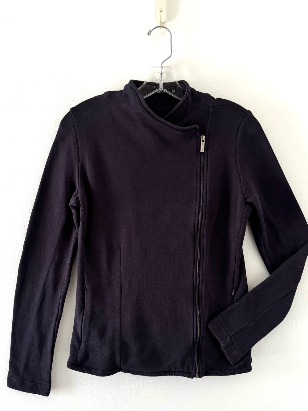 Sz4 Saint + Sofia Navy Blue Biker Jacket